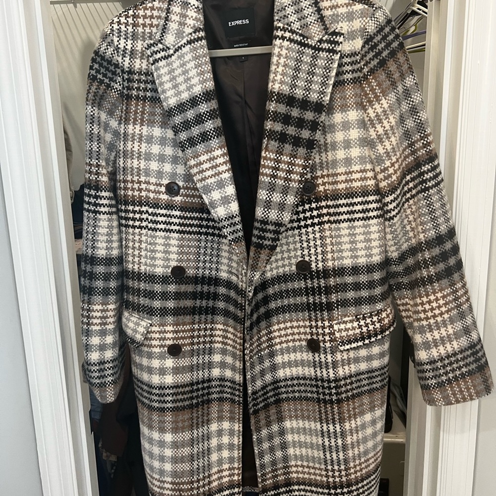 Express Overcoat Size Small - image 1